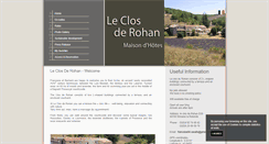 Desktop Screenshot of le-clos-de-rohan.eu